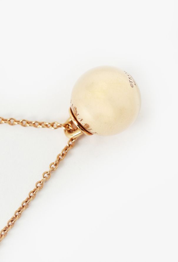 Tiffany & Co 18k Rose Gold Ball Pendant Necklace - 3 Tiffany & Co 18k Rose Gold Ball Pendant Necklace - 3