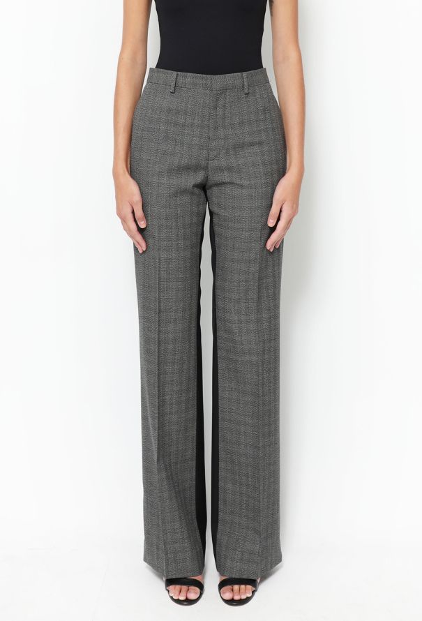 Givenchy Checkered Crêpe Trousers - 3 Givenchy Checkered Crêpe Trousers - 3
