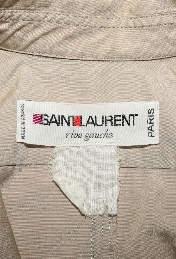 Saint Laurent COLLECTOR 1972 Safari Jacket seen on Lauren Hutton - 9 Saint Laurent COLLECTOR 1972 Safari Jacket seen on Lauren Hutton - 9