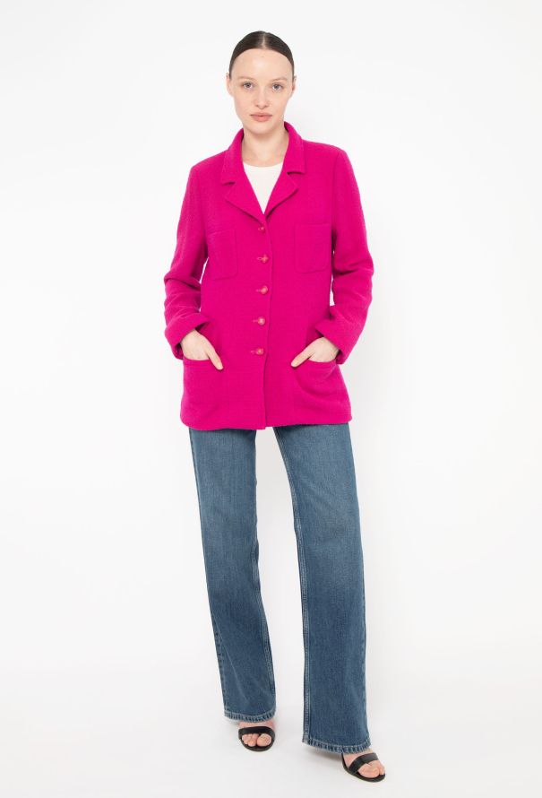Chanel COLLECTOR F/W 1995 Tweed 'CC' Jacket - 3 Chanel COLLECTOR F/W 1995 Tweed 'CC' Jacket - 3