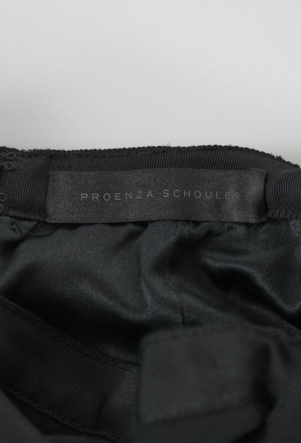 Proenza Schouler F/W 2010 Fox Fur Trim Mini Skirt - 6