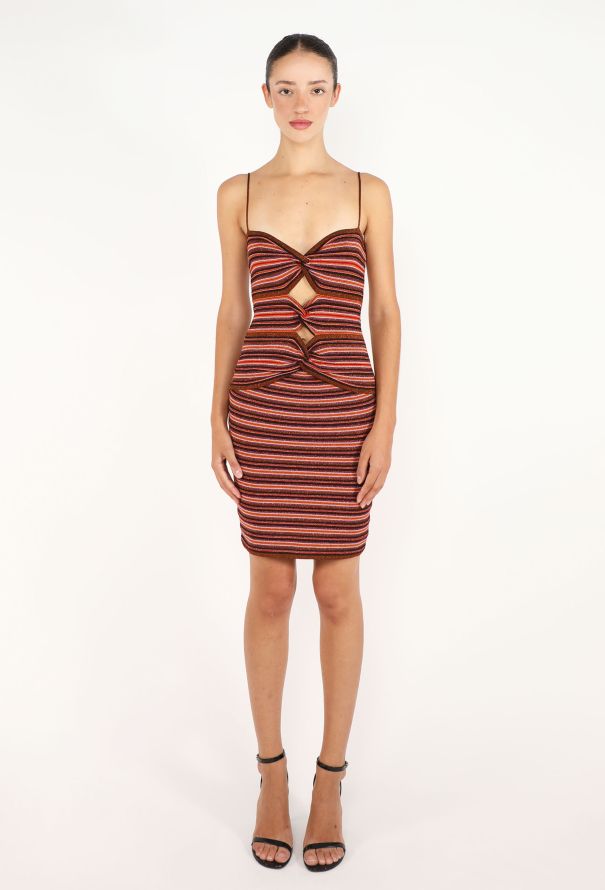 Missoni Lurex Striped Camisole Dress - 2