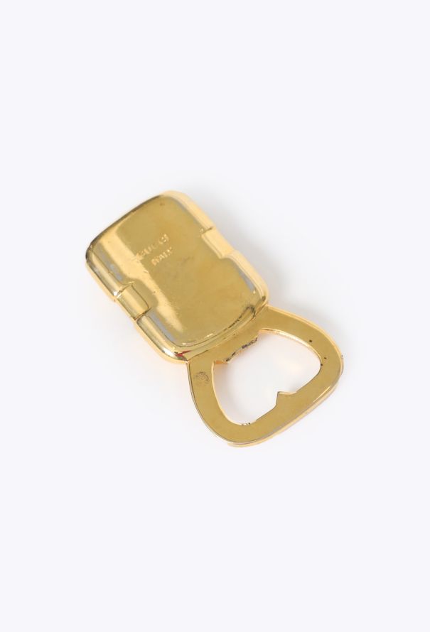 Gucci '80s Goldtone Bottle Opener - 3