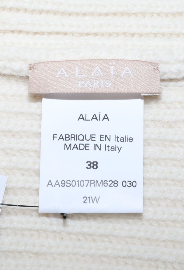 Alaïa 2021 Turtleneck Ribbed Sweater - 7