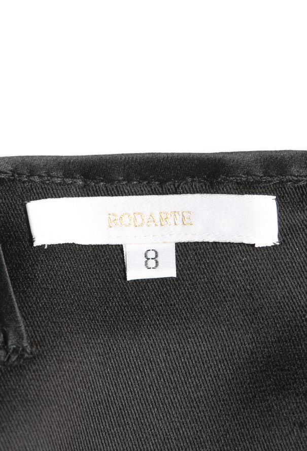 Rodarte S/S 2014 Ruffled Plaid Silk Dress - 7