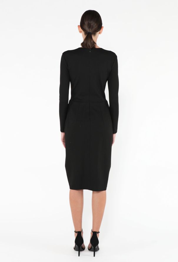 Céline 2011 Pleated Tulip Dress - 4