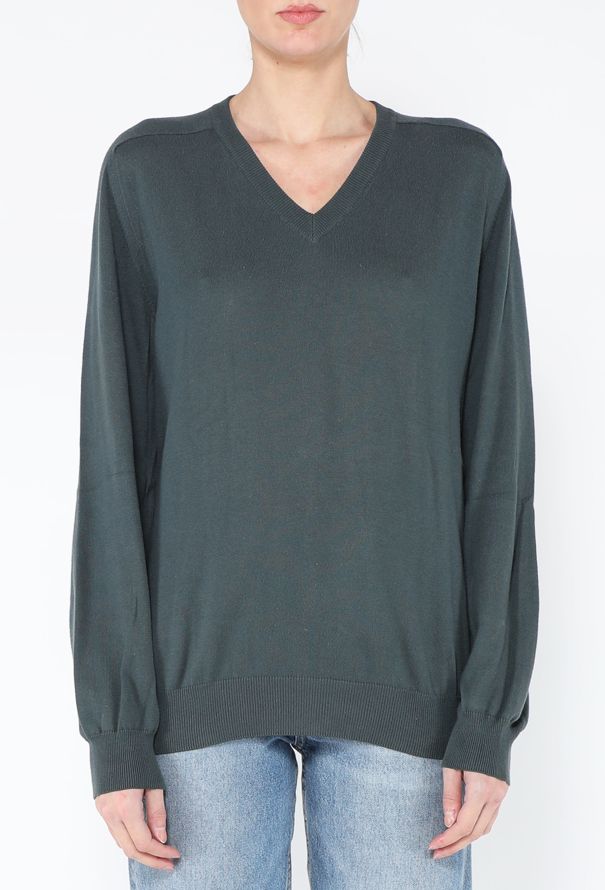 Maison Margiela 2009 Leather Elbow Patch Knit - 1