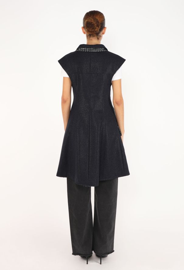 Chanel Tweed-Lined Iridescent Vest, F/W 2012 - 6