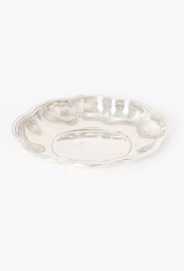 Dior Vintage Scalloped Silver Serving Bowl - 4 Dior Vintage Scalloped Silver Serving Bowl - 4