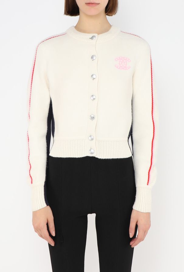 Chanel 2021 'Coco Neige' Cashmere Cardigan - 1