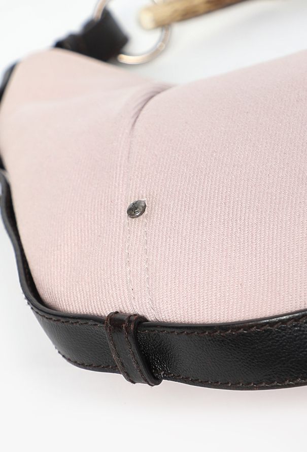 Saint Laurent Early 2000s Denim Mombasa Bag - 9