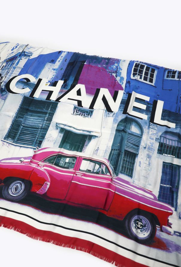 Chanel Resort 2017 'Coco Cuba' Havana Shawl - 5