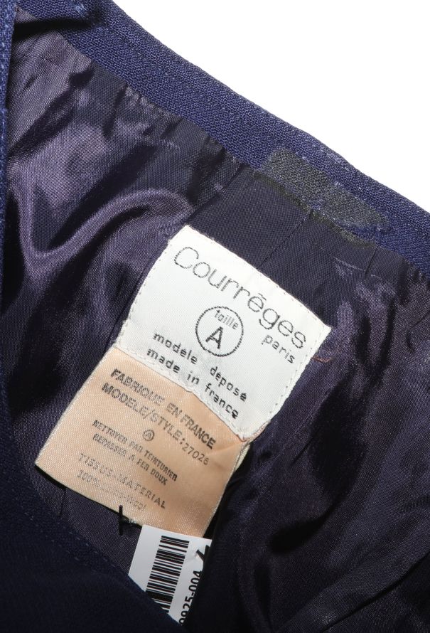 Courrèges '70s Utility Zip Skirt Ensemble - 8