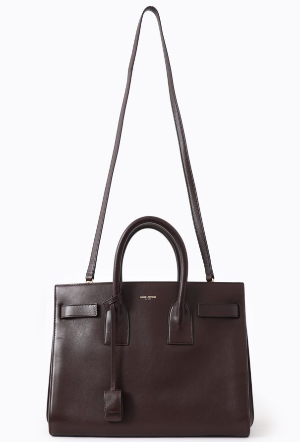 Saint Laurent Brown Small Sac De Jour - 2