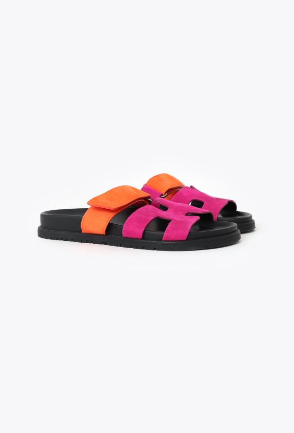 Hermès 2024 Suede Chypre Sandals - 3