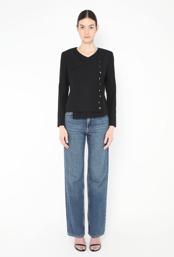 Chanel S/S 2000 'Gabrielle' Wrap Blazer - 3 Chanel S/S 2000 'Gabrielle' Wrap Blazer - 3
