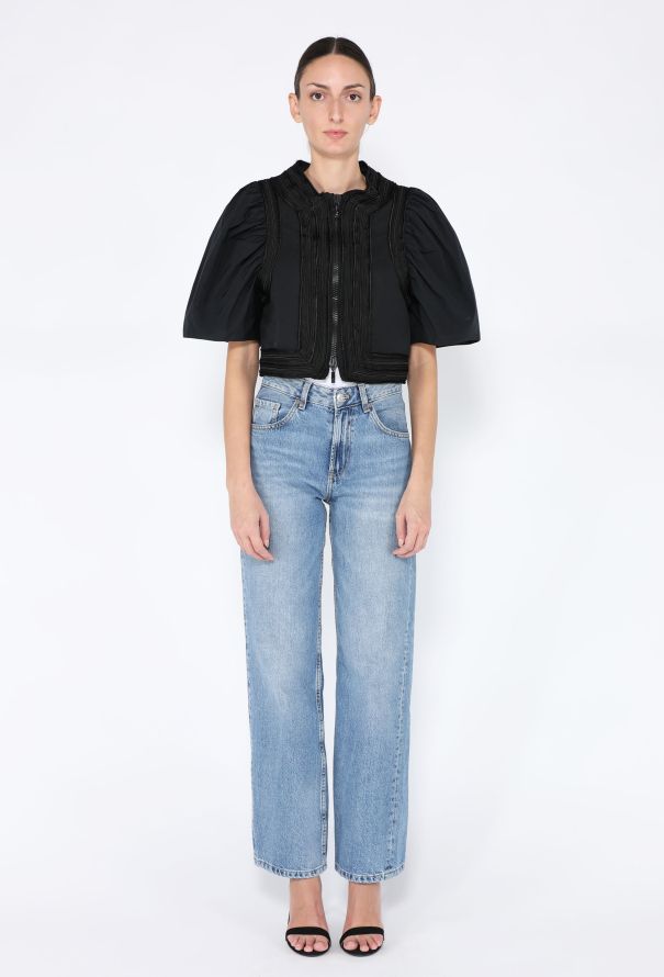 S/S 2011 Moncler Gamme Rouge Cropped Flight Jacket - 3