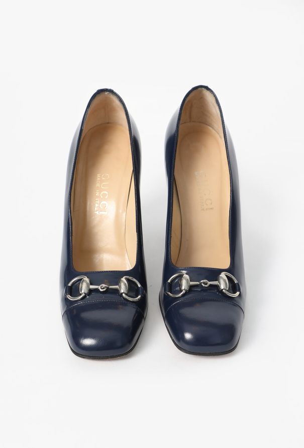 Gucci F/W 1995 Horsebit Leather Heels - 3