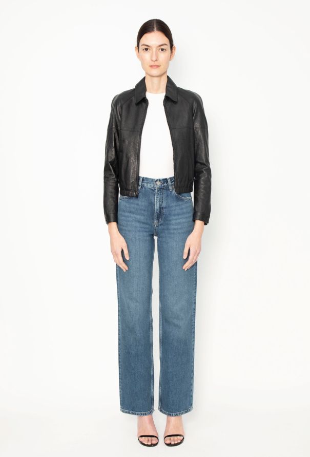 Saint Laurent Classic Leather Zip Jacket - 2 Saint Laurent Classic Leather Zip Jacket - 2