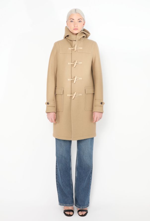 Saint Laurent Pre-Fall 2013 Hooded Toggle Coat - 4