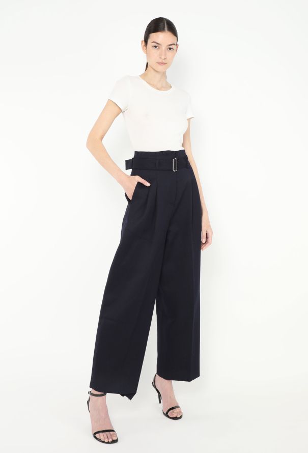 Céline Resort 2016 Pleated Buckled Trousers - 4