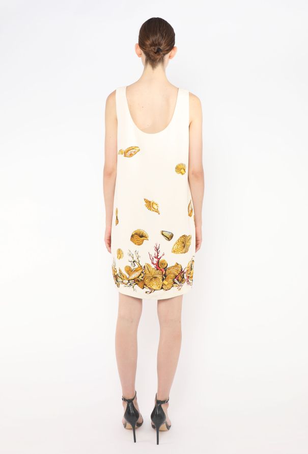 Gianni Versace Rare S/S 1992 Silk Shell Dress - 5