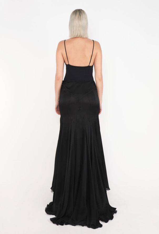 Chloé Silk Charmeuse Maxi Skirt, S/S 1999 - 5