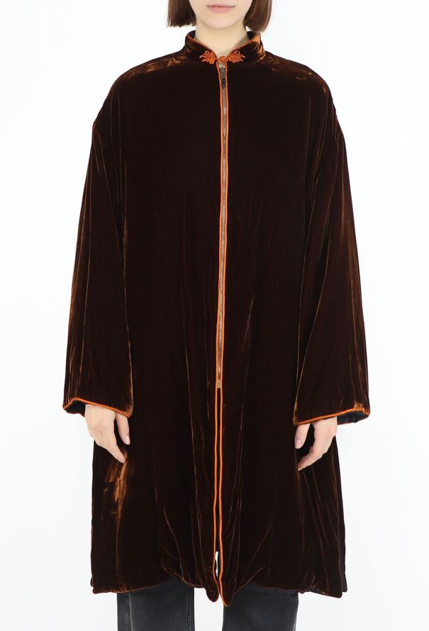 Jean Paul Gaultier '90s Velvet Passementerie Opera Coat - 3
