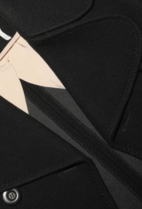 Chloé Tailored A-Line Peacoat - 6