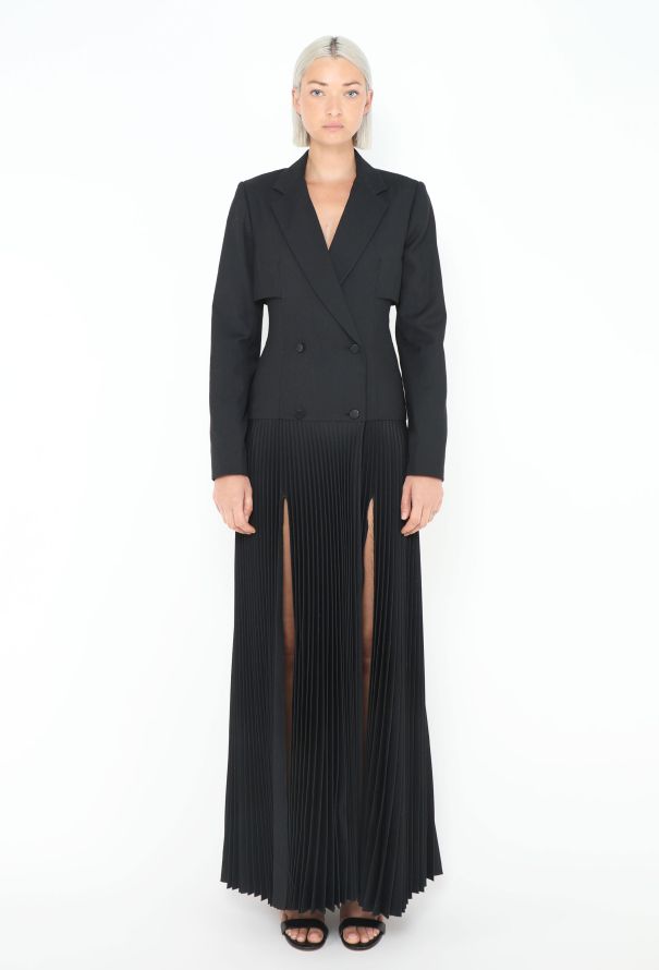 Alaïa 2021 Re-Edition F/W 1988 Plissé Dress - 1