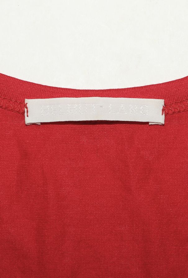Helmut Lang Rare S/S 1997 Asymmetrical Belted Tank - 5 Helmut Lang Rare S/S 1997 Asymmetrical Belted Tank - 5