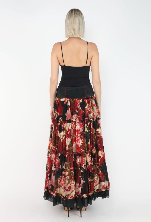Jean Paul Gaultier Floral Peasant Maxi Skirt, S/S 2006 - 5