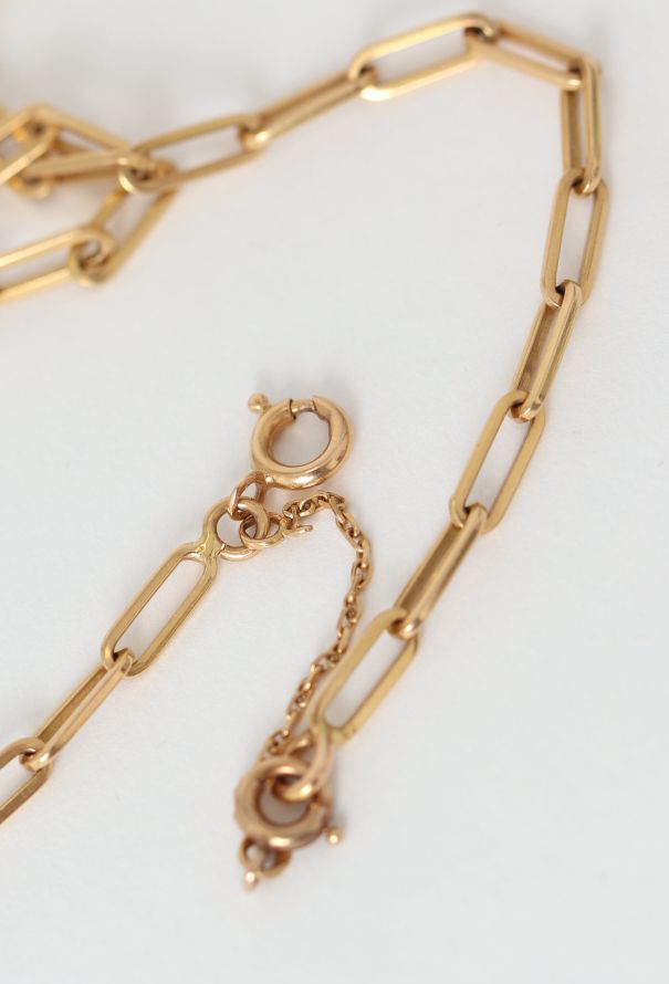 Vintage Fine Jewelry 18K Gold Chain Necklace - 5