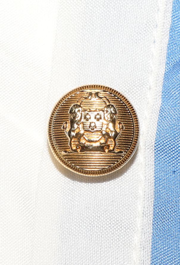 Céline Striped Silk Triomphe Dress - 6