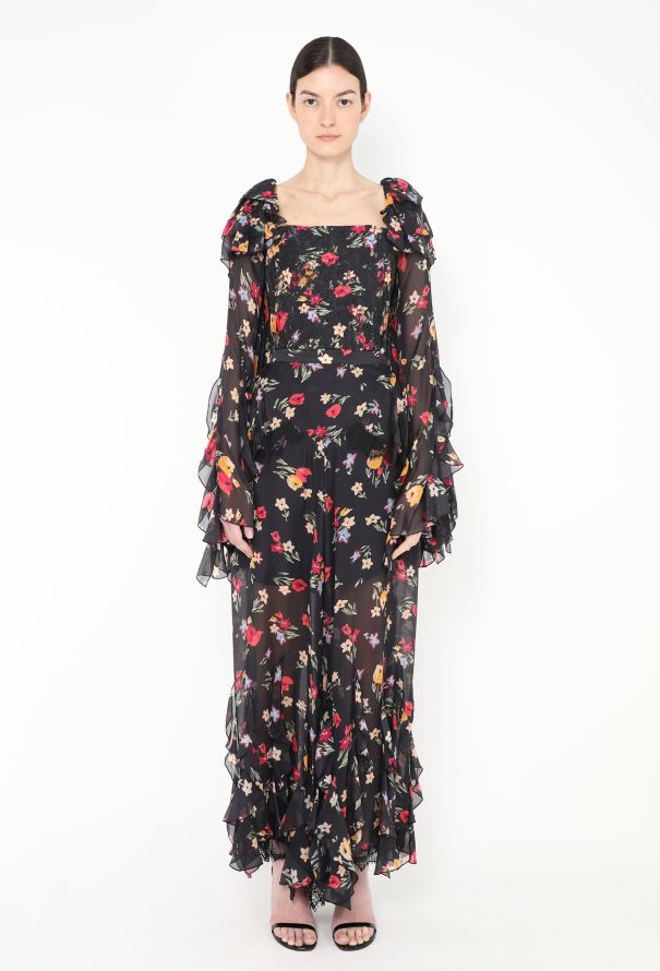 Rodarte S/S 2018 Ruffled Palazzo Ensemble - 4