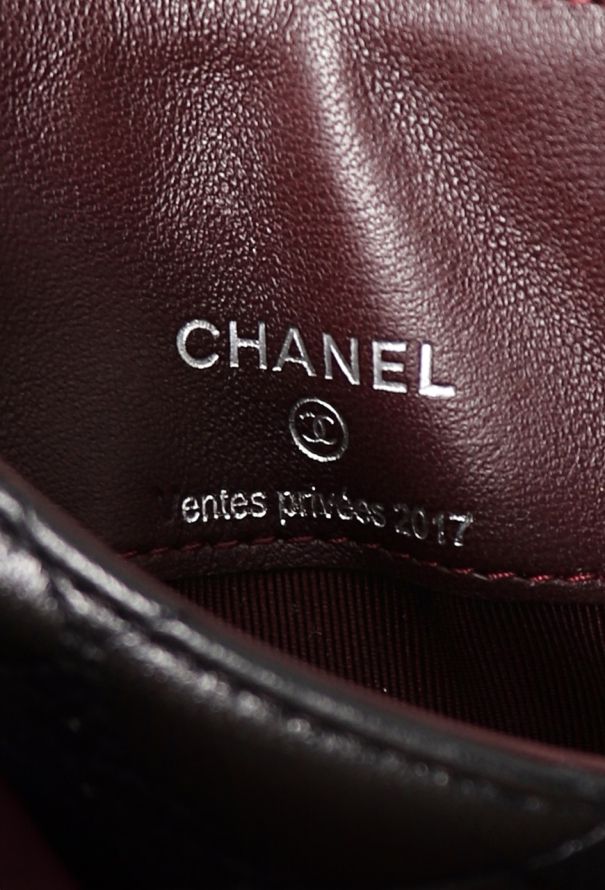 Chanel Black Classic Quilted Cardholder - 12 Chanel Black Classic Quilted Cardholder - 12