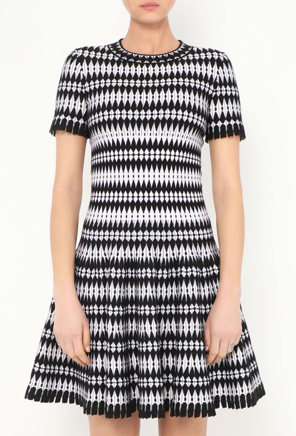 Alaïa F/W 2016 Geometric Skater Dress - 1