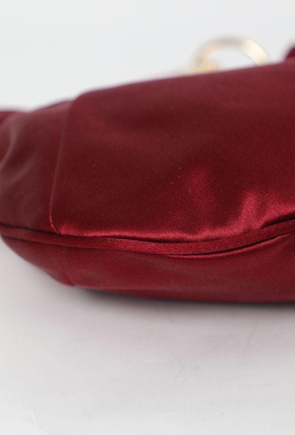 Saint Laurent Early 2000s Crepe Satin Mini Mombasa Bag - 10