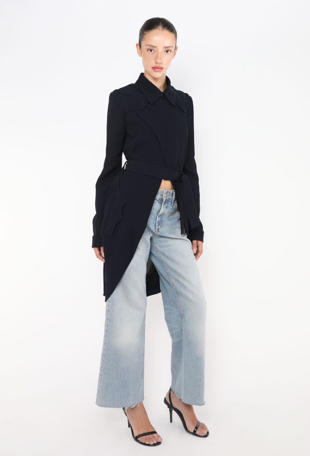 Balenciaga S/S 2005 Belted Nautical Jacket - 6 Balenciaga S/S 2005 Belted Nautical Jacket - 6