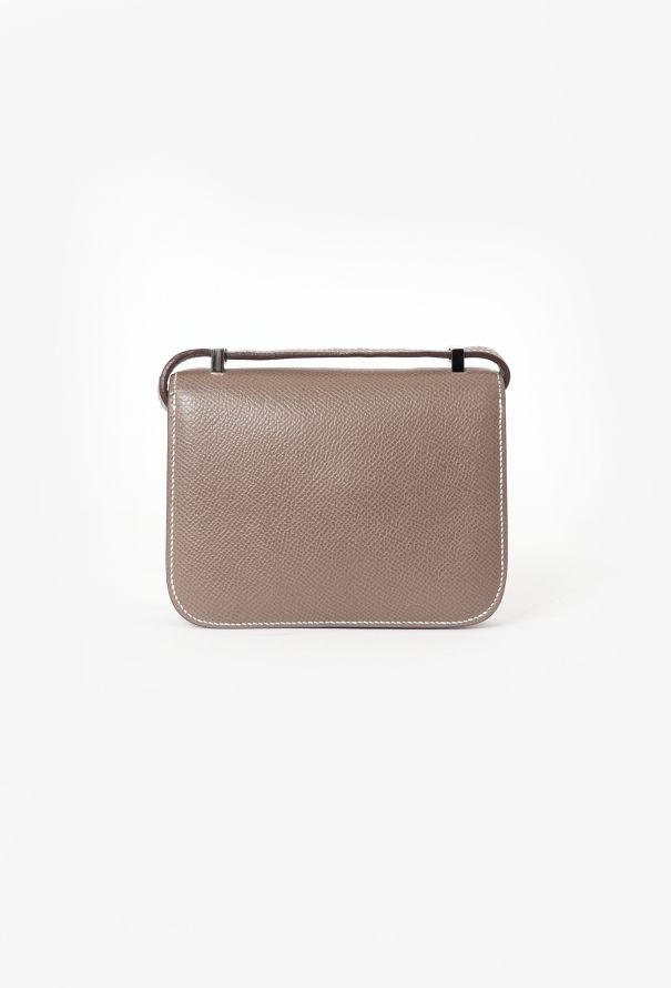 Hermès Etoupe Epsom Micro Constance - 4 Hermès Etoupe Epsom Micro Constance - 4