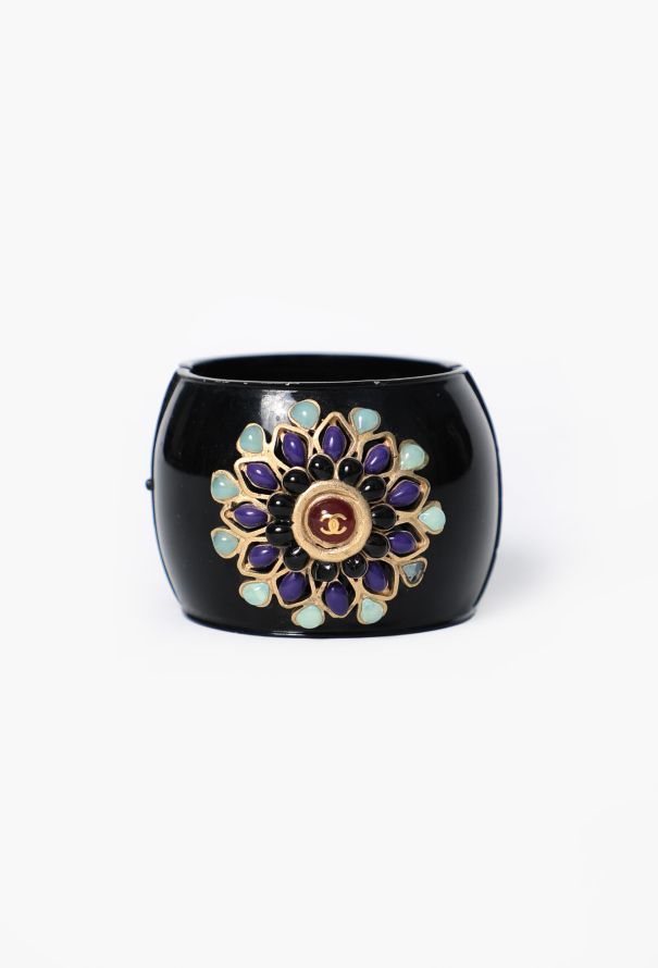 Chanel 2005 Gripoix Enamel Cuff - 1