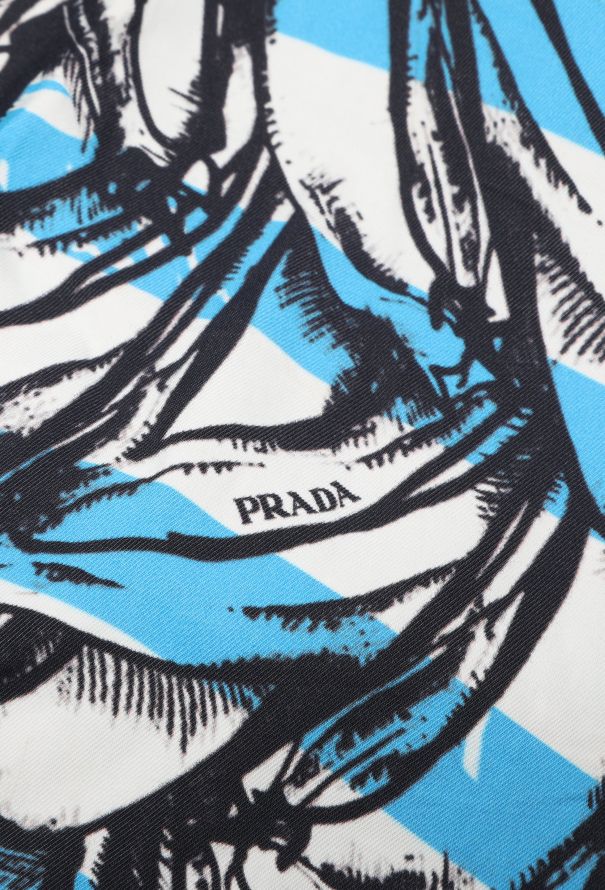 Prada F/W 2018 Banana Print Dress - 8