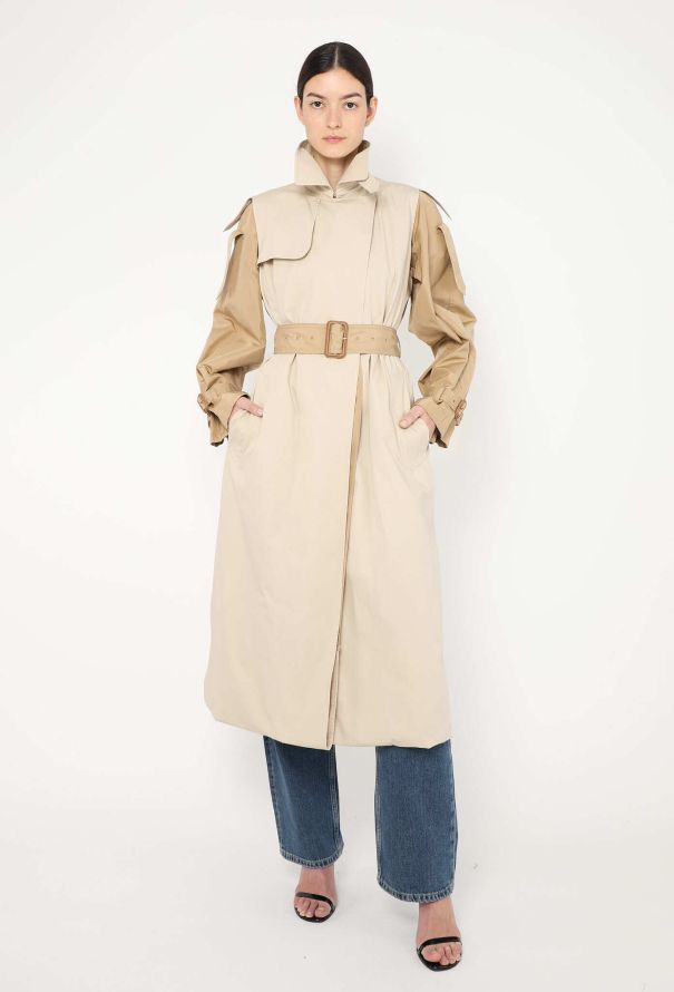 S/S 2018 Layered Belted Trench | Authentic & Vintage | ReSee