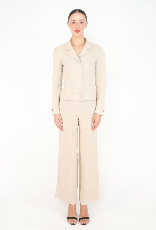 Chanel CAMPAIGN Resort 1998 Linen Ensemble - 1