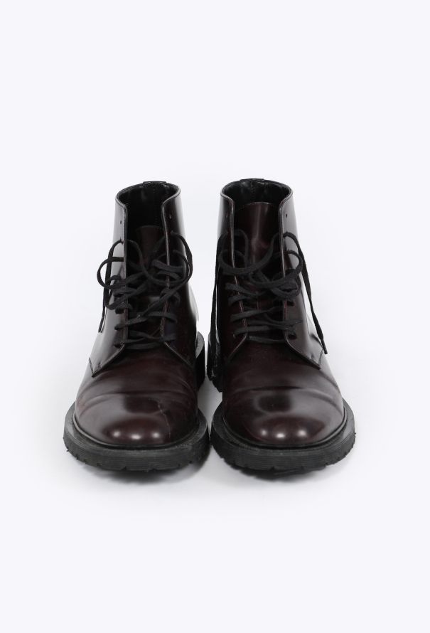 Saint Laurent 2020 Leather Combat Boots - 4