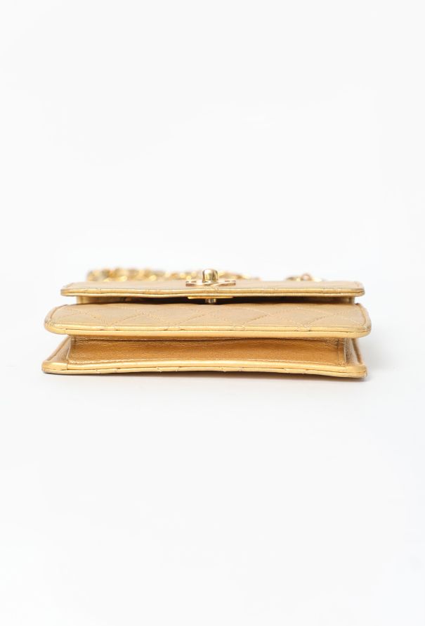Chanel Vintage Mini Quilted Flap Bag - 6