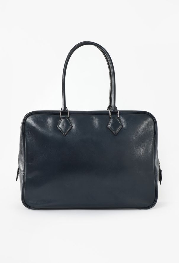 Hermès Bleu Marine Courchevel Plume 32 Bag - 4