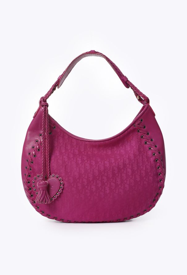 Dior Oblique Canvas Hobo Bag - 1
