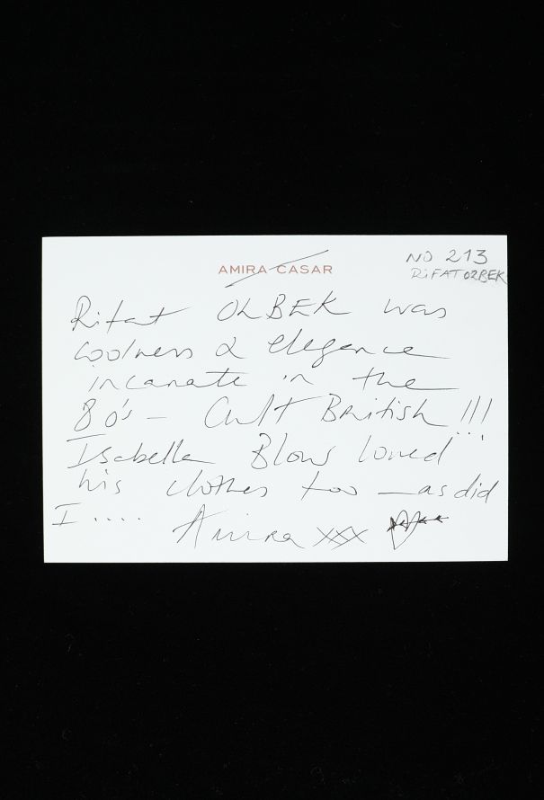 Rifat Ozbek '90s Palmette Hooded Dress - 8