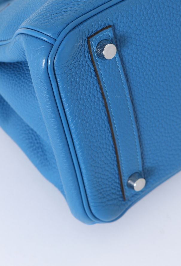 Hermès Bleu Mykonos Togo Birkin 30 - 10